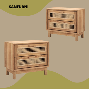 Cajón tejido de ratán de diseño simple y moderno para decoración del hogar, mesita de noche, alta calidad, hecho en Indonesia - Product Image 4