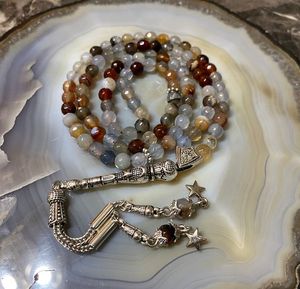 BEAUTY TASBIH BEADS USE ESPIRITUAL MAST KHAN CRAFTS Cuenta de oración Ámbar Misbah33 Cuentas Hombre musulmán Rosario Islámico Eid Regalo TASBIH - Product Image 6