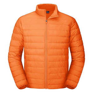 Chaqueta Acolchada para Hombre para Clima Frío, Ligera, Aislante, Repelente al Agua, con Exterior de Nailon, Cortavientos, Puños y Dobladillo Elásticos, Fabricación OEM - Product Image 5