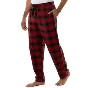 <b>Men</b> Straight Casual Canvas Sleep <b>Pants</b> 100% Cotton Breathable <b>Pajama</b> Bottoms Unisex Comfy Lounge Trousers Sleepwear - Product Image 3