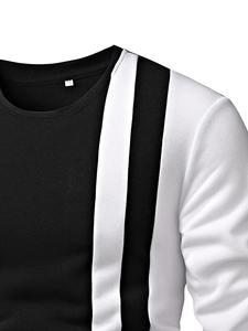 Sudaderas de cuello redondo de calidad superior Sudaderas de color sólido de lana de algodón de alta calidad para hombres - Product Image 5