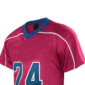 Uniforme de lacrosse professionnel de haute qualité pour hommes, meilleurs ensembles à manches courtes, 100% polyester, prix bas, personnalisable - Product Image 4
