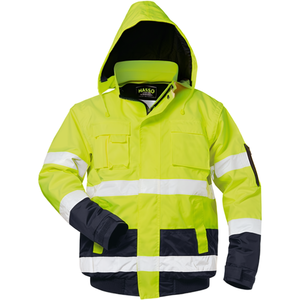 HASSO High-Visibility <b>Pilot</b> <b>Jacket</b> SAFESTYLE Navy Workwear in Size L - Product Image 2