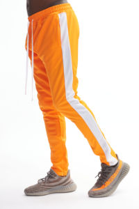 Chándal acampanado con logotipo personalizado 2025, ropa de gimnasio para hombre en blanco, ropa deportiva ajustada, ropa deportiva para correr, gimnasio, chándal informal para hombre - Product Image 5