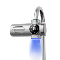 Nouveau Purificateur d'Eau Manuel Domestique en Plastique avec Écran Numérique Intelligent, 8 Étapes, Ultra Anti-calcaire et Anti-chlore, pour Robinet de Cuisine