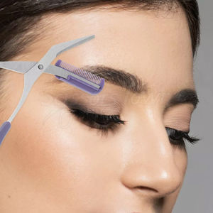 Ciseaux à cils polyvalents avec peigne pour la coupe des cils, la mise en forme des sourcils et plus encore - Product Image 3