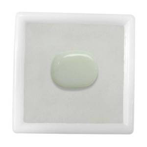 Piedra Preciosa Astrológica Natural y Certificada, Ópalo Blanco de 4.25-20.25 Ratti, Diamante Suelto Ovalado y Piedra Hamsa con Efectos Ópticos Luminosos - Product Image 4