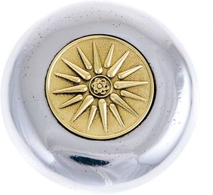 Peso de papel de ancla Náutica de latón macizo-Pisapapeles-Decoración náutica Decoración del hogar-Regalo promocional ejecutivo - Product Image 4