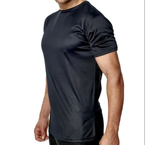 เสื้อยืดผู้ชายคุณภาพสูง ผสมโพลีเอสเตอร์/คอตตอน สไตล์สตรีทแวร์ ทรงบ็อกซี่ โอเวอร์ไซส์ เป็นมิตรกับสิ่งแวดล้อม ระบายอากาศได้ดี รับสกรีนลายตามสั่ง - Product Image 1