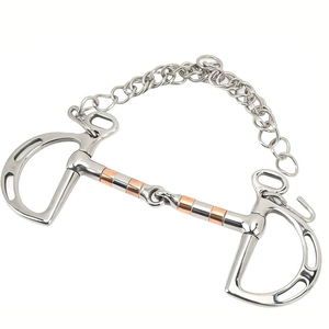Bocado de Acero Inoxidable para Caballo con Boquilla Lisa para Equitación, Proveedor Mayorista de Artículos Ecuestres - Product Image 1