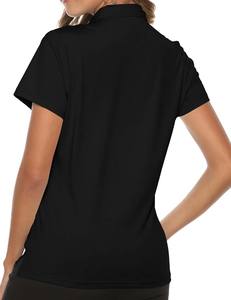 Nuevo diseño de moda, Polo en blanco para mujer, de manga corta Camiseta polo, polos de alta calidad para mujer - Product Image 6