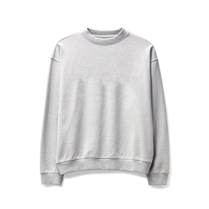 Respirant léger brodé personnalisé hommes sweats manches longues Style décontracté motif solide 100% coton pour l'hiver fait - Product Image 1