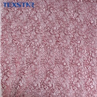 Kain Rajut Anti-Statis Ramah Lingkungan Ringan Pola Tidak Beraturan Berkilau Motif Jaring Laba-Laba 40gsm Poliester Kerut Grosir
