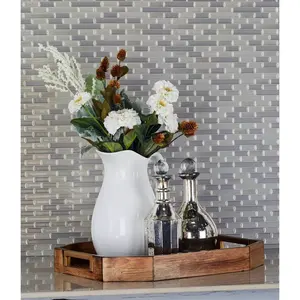 Gran oferta, bandeja de servicio de madera redonda y cuadrada para café, té, fruta, comida, postre - Product Image 4