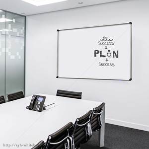 Tối Giản Xóa Khô Từ Tính Bảng Trắng Khung Nhôm Cho Văn Phòng - Product Image 6