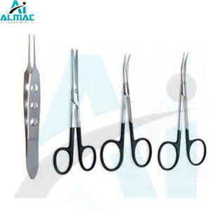 ALMAC 2025 Blefaroplastia avanzada 12 PCS Set Herramientas de párpados no incisionales de acero inoxidable alemán para precisión de cirugía sin cicatrices - Product Image 3