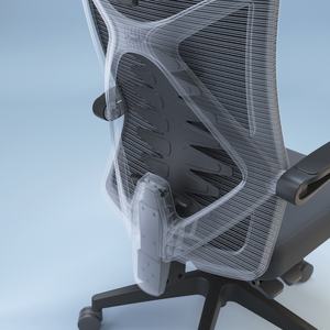 Chaises de bureau ergonomiques en maille <span class=keywords><strong>Sihoo</strong></span>, nouvelle arrivée, avec support lombaire 3D bionique et repose-pieds - Product Image 3