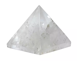 Pirámide de cristal de cuarzo transparente, piedra de cuarzo Natural, ágata, pirámide de piedras preciosas curativas de Reiki, venta al por mayor - Product Image 4