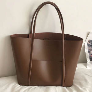 Sacs fourre-tout en cuir marron pour femmes de haute qualité entièrement personnalisés 100% en cuir véritable mode femmes sacs à main dames sac - Product Image 2
