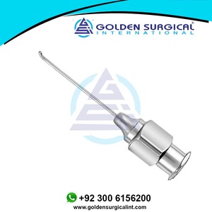 Pulidor de cápsulas quirúrgico Rubman Katzin, cánula, Punta impregnada de carburo, instrumentos quirúrgicos lisos de extremo cerrado - Product Image 6