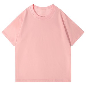 T-shirt à manches courtes, col rond, coupe ample, épaules tombantes, en coton lourd 230g, écologique, prix d'usine Chine, Bangladesh - Product Image 6