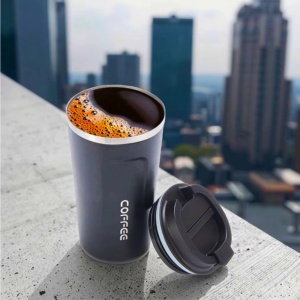 Mug à café isotherme en acier inoxydable pour adultes, tasse à café en métal, anti-fuite, <span class=keywords><strong>gobelet</strong></span> de voyage isolé avec couvercle, 350 ml, 500 ml - Product Image 6