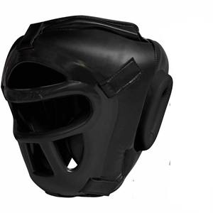 Casco de Boxeo y MMA de Cuero Hecho a Medida de Alta Calidad con Doble Visera para Entrenamiento y Sparring - Product Image 1