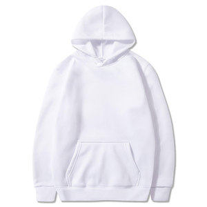 Venta al por mayor en blanco de alta calidad de los hombres sudaderas con capucha de moda Casual grueso de felpa de manga larga con capucha para los hombres - Product Image 4