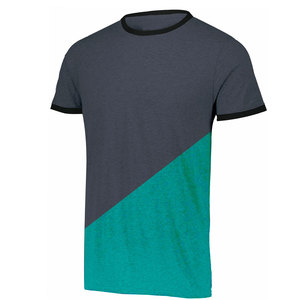 High Quality Cotton Color Block T-<b>shirt</b> Custom Ringer T-<b>shirts</b> <b>Black</b> Red Custom Printed Ringer T <b>Shirt</b> for Men Unisex T-<b>Shirts</b> - Product Image 4
