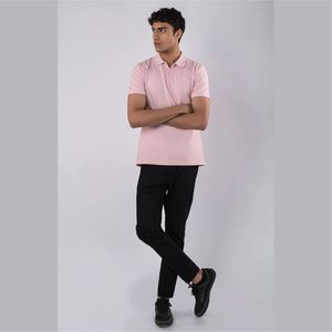 Haute qualité respirant homme été à manches courtes demi manches brodé hommes T-shirt T-shirt pour hommes Polo à la mode - Product Image 4