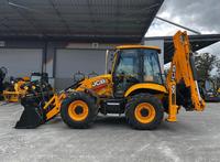 LIVRAISON GRATUITE Chargeuse-pelleteuse sur pneus JCB 4CX homologuée EPA CE avec vérin hydraulique Eaton, moteur principal, pompe, boîte de vitesses et PLC