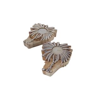 Attractive Handmade Wooden <b>Candle</b> Holders Brown Finished Antique Wedding Pillar <b>Tea</b> Light Wood for Table Decoration - Product Image 4