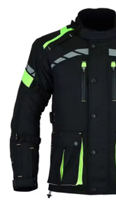 เสื้อแจ็กเก็ตมอเตอร์ไซด์และแข่งรถกำหนดโลโก้เองวัสดุสิ่งทอสำหรับผู้ชายและผู้หญิง - Product Image 5