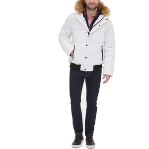 Chaqueta acolchada con capucha para hombre, abrigo de estilo de moda de alta calidad, acolchada, con burbujas - Product Image 3