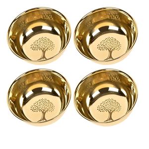 Mini bol en laiton et plaque dorée brillant poli Design industriel décor à la maison cadeau pour Diwali - Product Image 2