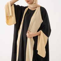 Yeni Tasarım Vintage Mütevazı Balo Elbisesi Abaya Müslüman Elbisesi Kışlık Kapalı Düz Kemerli Cepli Dubai Kadınlar Şapel Trenli Maxi Organze