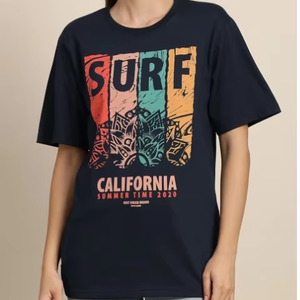 Hecho en Bangladesh Heavyweight 180 GSM Camiseta multicolor con logotipo de marca personalizado de gran tamaño para mujer Material de algodón 100% - Product Image 1