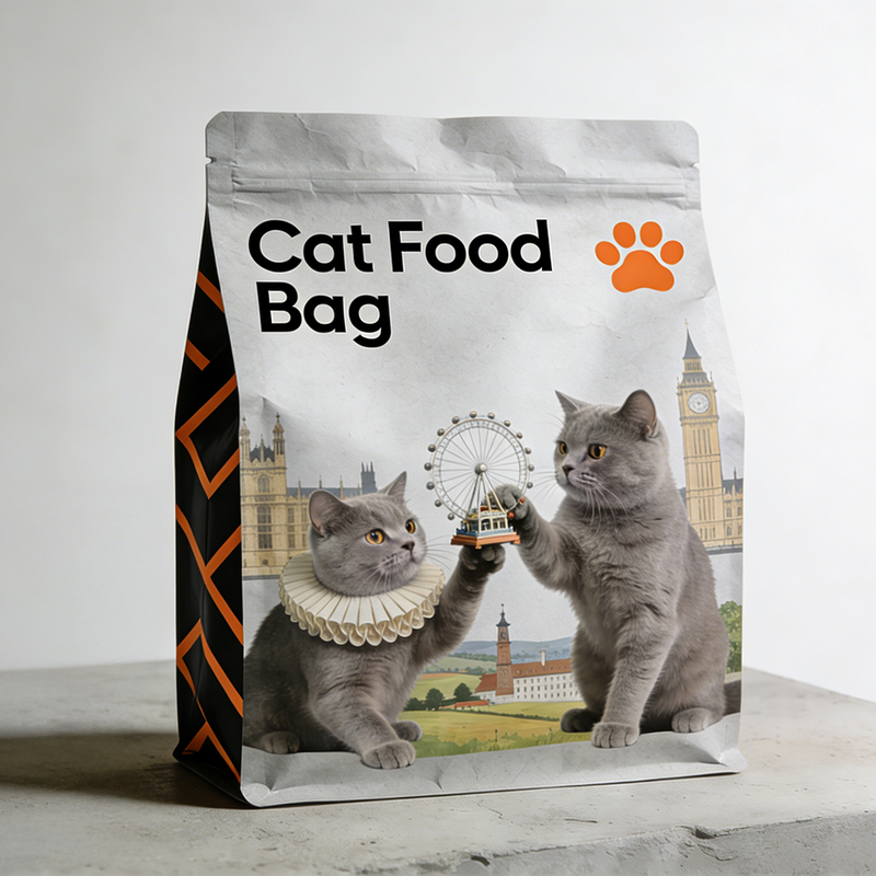 Custom Printed MOPP Pet Food Packaging