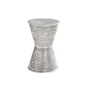 Mesa nido de tambor antiguo moderno, muebles de Metal martillado, uso doméstico, mesitas de noche, sofá, mesas auxiliares, mesas decorativas para sala de estar - Product Image 4