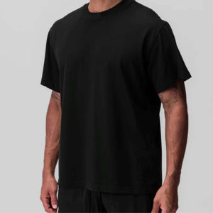 Stylish Men's Athletic <b>T</b>-<b>Shirt</b> Comfortable <b>Moisture</b> <b>Wicking</b> for Gym Running and Sports Casual Breathable Knitted Design - Product Image 3