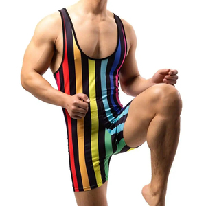 Wholesale Price Custom Cotton Stringer Gym Vest Fitness <b>Singlets</b> <b>for</b> <b>Men</b> Workout Muscle Bodybuilding <b>Men's</b> Tank Tops <b>Singlets</b> - Product Image 4