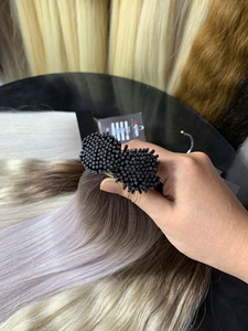 Extensiones de Cabello I Tip, 100% Cabello Vietnamita Virgen de Primera Calidad, Color Ombre Personalizable - Product Image 2