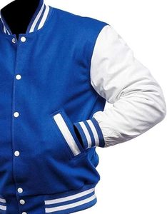 Fabricant de vestes de baseball varsity personnalisées en cuir brodé, vestes varsity de haute qualité - Product Image 1
