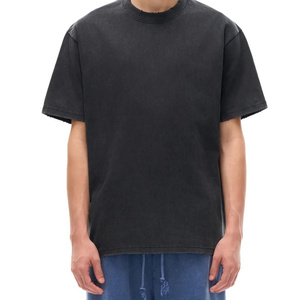 Nouveau T-shirt Oversize Personnalisé Tendance 2026 230 g/m² pour Homme 100 % Coton Imprimé Sérigraphié Respirant Écologique Unisexe Couleur Unie - Product Image 1