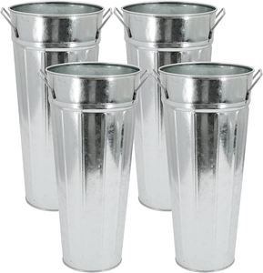 Florero de hoja de cobre Diseño clásico Vertical Venta caliente Elegante Florero de buena calidad Maceta chapada en cobre - Product Image 2