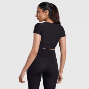 เสื้อชั้นในกีฬาสีดำ Tempo Sports Top - Product Image 2