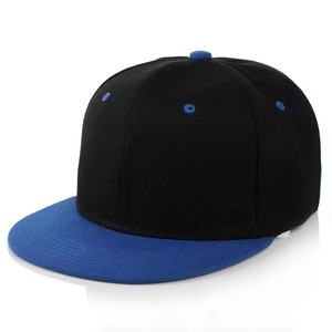 Gorras Snapback de alta calidad para hombre, 100% algodón, ala plana, cuerda de nailon hidráulico, 6 paneles, gorra de béisbol impermeable Snapback, sombrero - Product Image 3