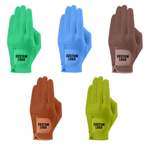 % Cuir de mouton véritable gants de golf pour hommes de haute qualité respirant confortable doux anti-dérapant poignées pour le sport - Product Image 4