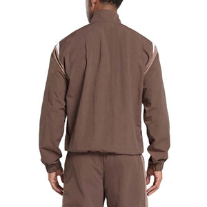 Ensemble survêtement deux pièces personnalisé OEM 2026, veste zippée, survêtement en polyester, survêtement zippé, coupe-vent, survêtement pour hommes en vente en ligne - Product Image 2