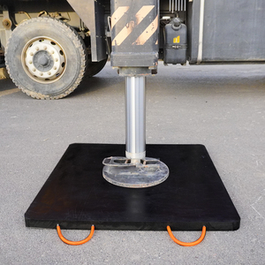 Bền Heavy Duty <span class=keywords><strong>HDPE</strong></span> hỗ trợ <span class=keywords><strong>Pads</strong></span> cho thiết bị công nghiệp cường độ cao tấm nhựa cho cần cẩu và Jack cơ sở ổn định - Product Image 1